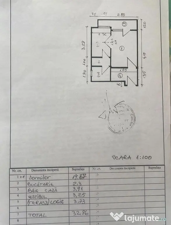Garsonieră cochetă și luminoasă 32,86 mp - Ultracentr...