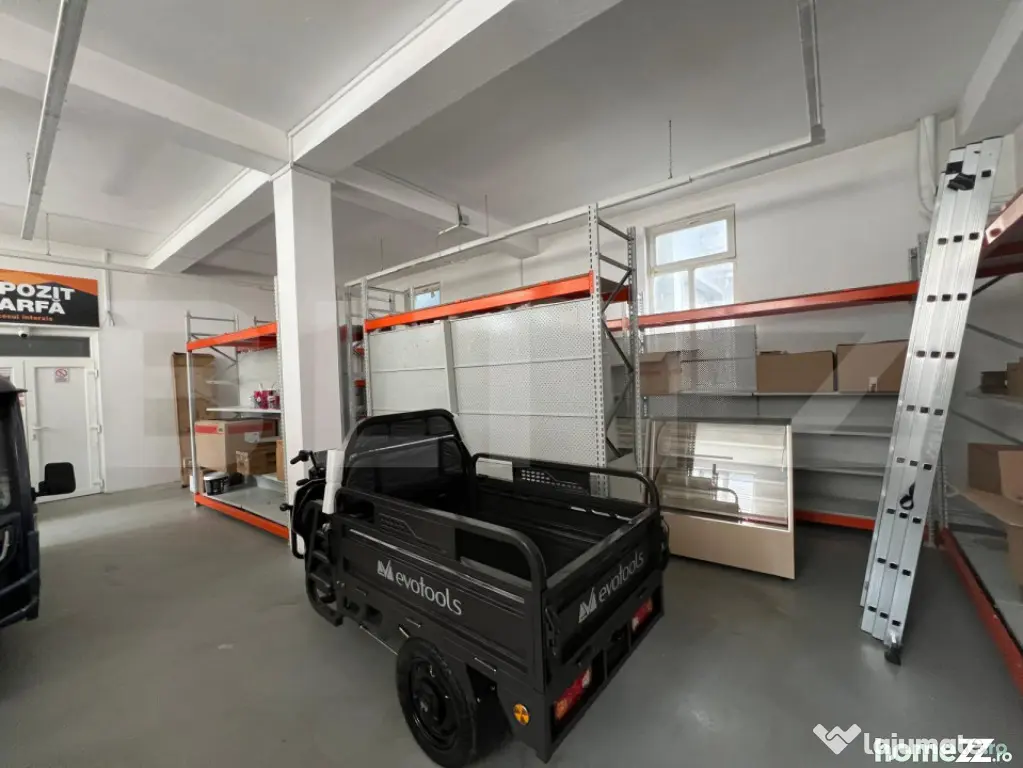 Depozit + show-room, 100 mp, zona Bulgaria