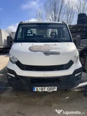 Autoutilitara iveco daily 35 c15, carosare+macara (il87grp). 