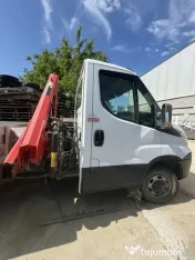 Autoutilitara iveco daily 35 c15, carosare+macara (il87grp). 