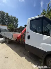 Autoutilitara iveco daily 35 c15, carosare+macara (il87grp). 
