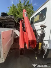 Autoutilitara iveco daily 35 c15, carosare+macara (il87grp). 