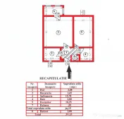 Ap. 2 cam. decomandat, 39 mp, et. 3, fara imbunat. zona Progresul II 