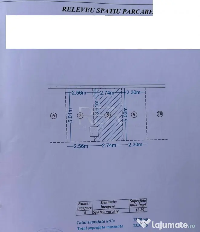 2 camere Alba Iulia, centrală, parcare, et. 7, an 2016, 60