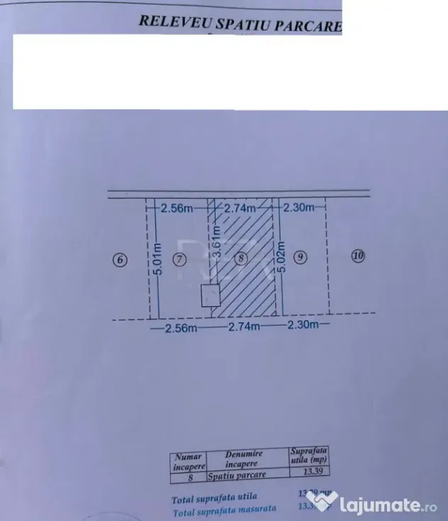 2 camere Alba Iulia, centrală, parcare, et. 7, an 2016, 60