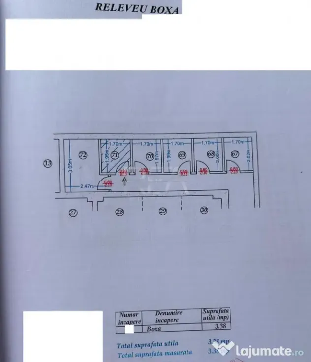 2 camere Alba Iulia, centrală, parcare, et. 7, an 2016, 60