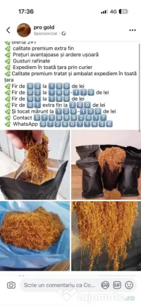 T_u_t_u_n de vânzare