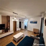 GIROC - 2 CAMERE - PARTER CU CURTE - MOBILAT SI UTILAT 