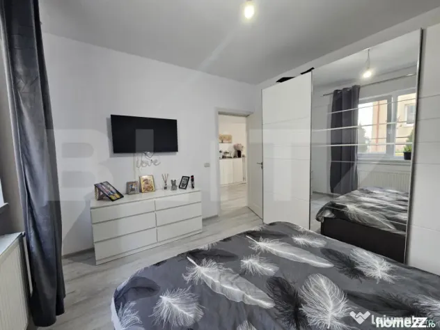 Apartament 2 camere, 46 mp, loc de parcare, zona Valea Lupul