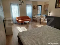 Studio de închiriat în centrul orașului – bloc nou, ame 