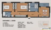 Apartament 3 camere, regim vila, ambient verde, parcare, Uni