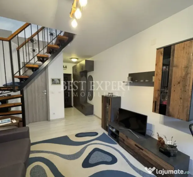 Duplex 3 camere | Complet mobilat și utilat | 8 minute metr