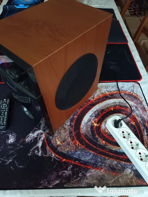 Subwoofer 50W USB SD Card + Telecomanda de la Sistem Boxe 5.1 Serioux HT5100C