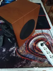 Subwoofer 50W USB SD Card + Telecomanda de la Sistem Boxe 5.1 Serioux HT5100C