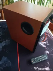 Subwoofer 50W USB SD Card + Telecomanda de la Sistem Boxe 5.1 Serioux HT5100C
