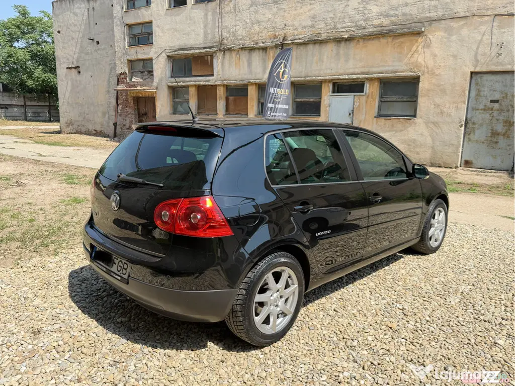 Volkswagen Golf 5 United 1.4 MPI 80 CP | 2009 | 234.000 km Reali | Climatronic