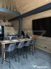 Cabana moderna A-Frame, jacuzzi, regim hotelier 