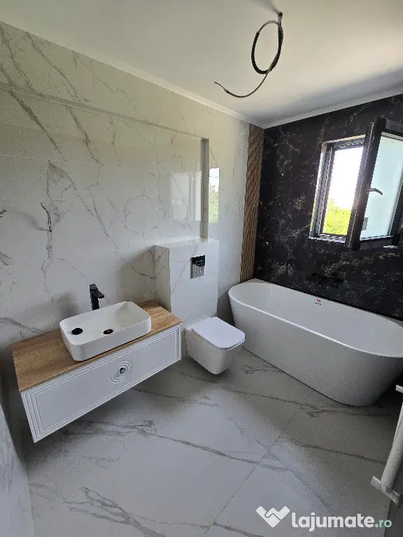 Duplex modern în Corbeanca, toate utilitățile, curte proprie și finisa