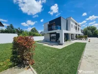 Duplex modern în Corbeanca, toate utilitățile, curte proprie și finisa 