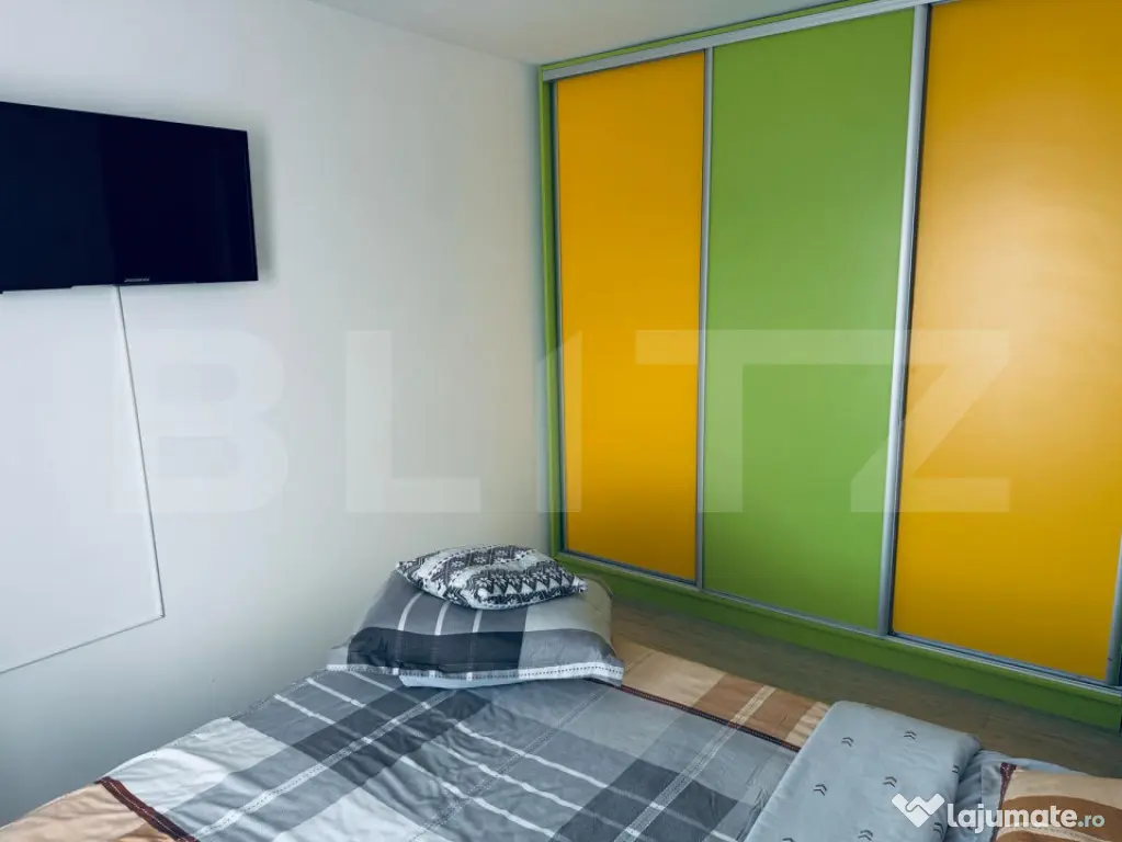 Apartament cu 3 camere, 65 mp, aer conditionat, garaj indivi