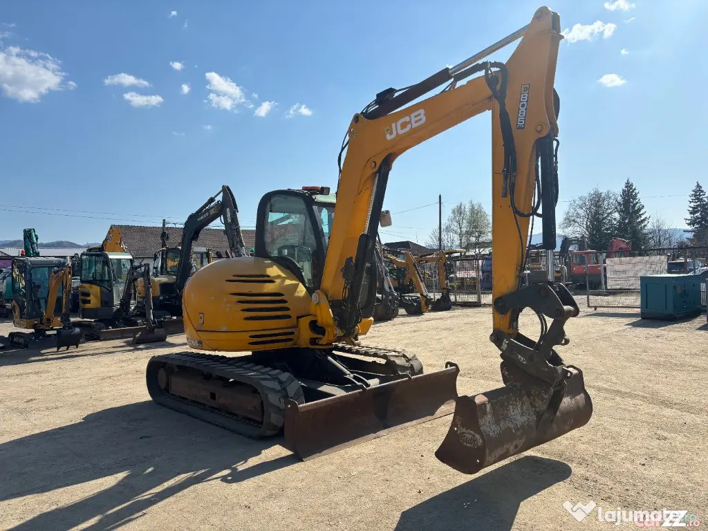 Miniexcavator JCB 8085 ZTS EcoDig, 9 tone, 2012
