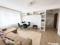Apartament modern cu 2 camere, 51 mp, semidecomandat, zona O