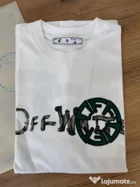 Tricou Off White Green Target XS 