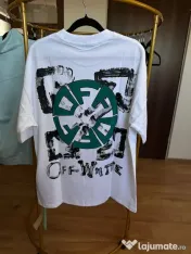 Tricou Off White Green Target XS 