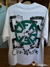 Tricou Off White Green Target XS 