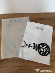 Tricou Off White Green Target XS 