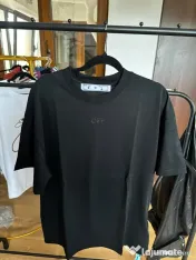 Tricou Off White Black Green Earth S 