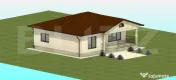 Casă la roșu, 110 mp, cu teren de 7 ari – Josenii Bârg? 