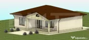 Casă la roșu, 110 mp, cu teren de 7 ari – Josenii Bârg? 
