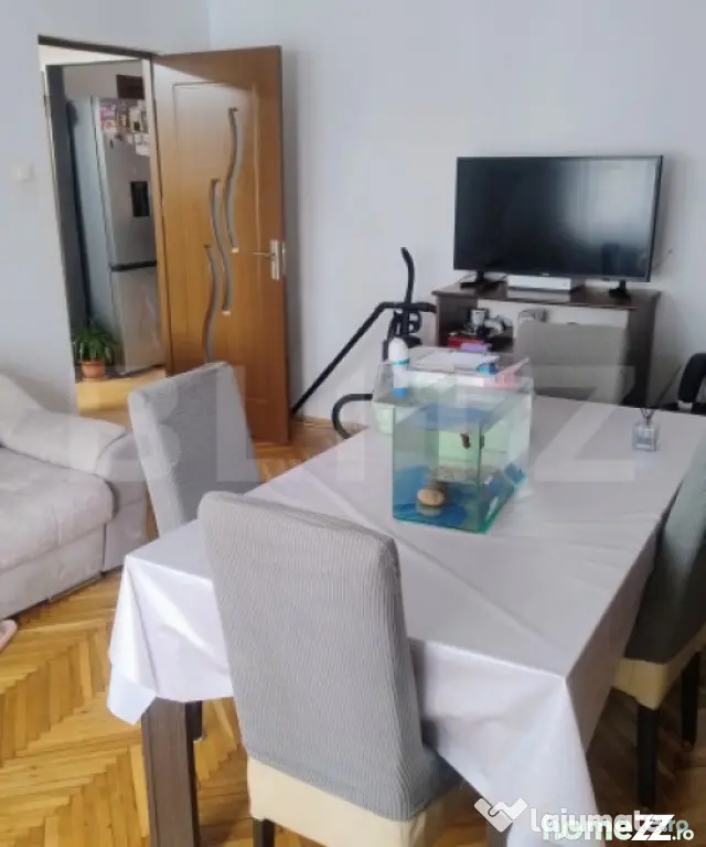 Apartament decomandat cu 3 camere, 67 mp, 2 băi și 2 balco