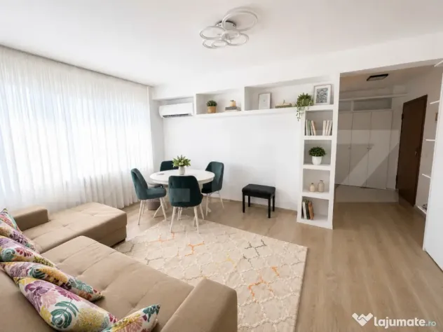Apartament modern cu 2 camere, mobilat si utilat, zona Obcin