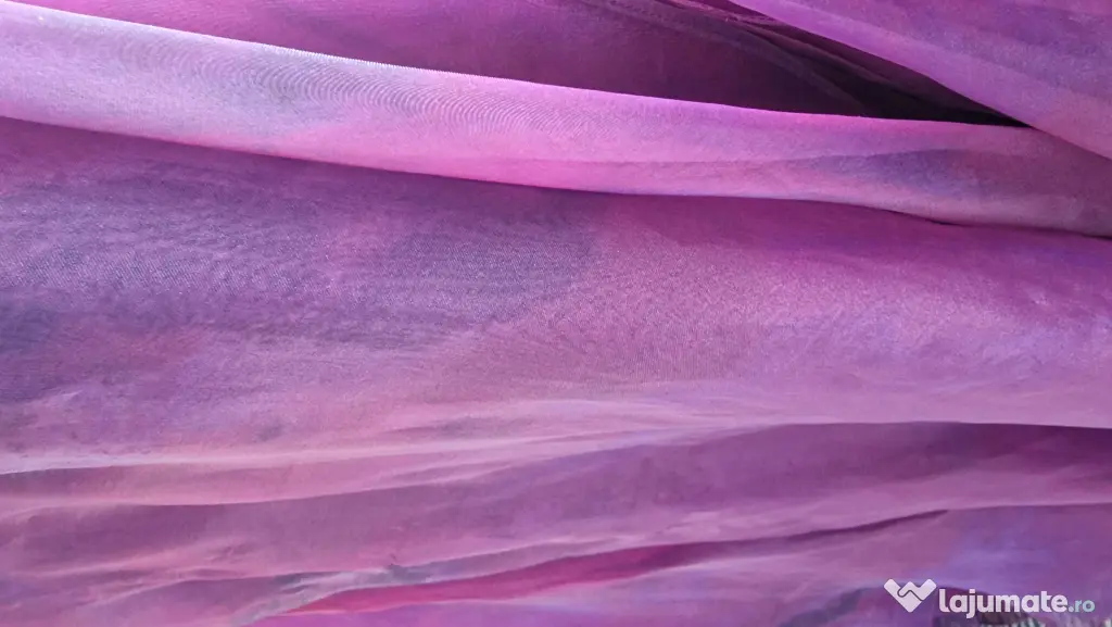 Colecția Rene Ruiz - rochie eleganta din organza, drapată manual, masura 16