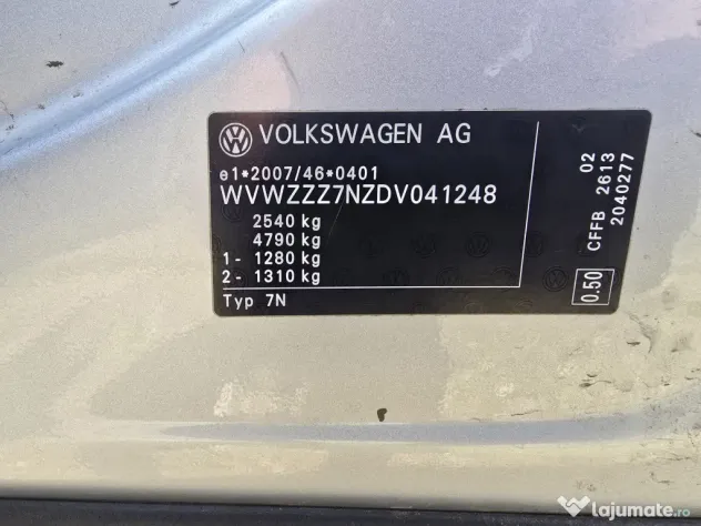 VW Sharan 2013 Automat 7 locuri