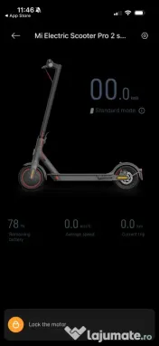 Trotineta Xiaomi Mi Pro 2 - Motor 300w - Autonomie 45km - Viteza 25km