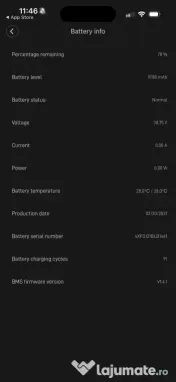 Trotineta Xiaomi Mi Pro 2 - Motor 300w - Autonomie 45km - Viteza 25km