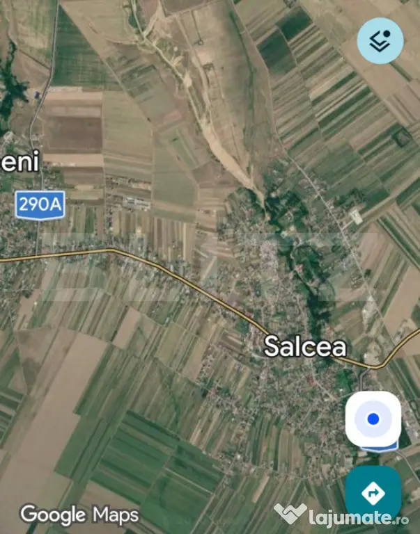 Teren intravilan de vanzare, parcelat, 11379 mp, Salcea