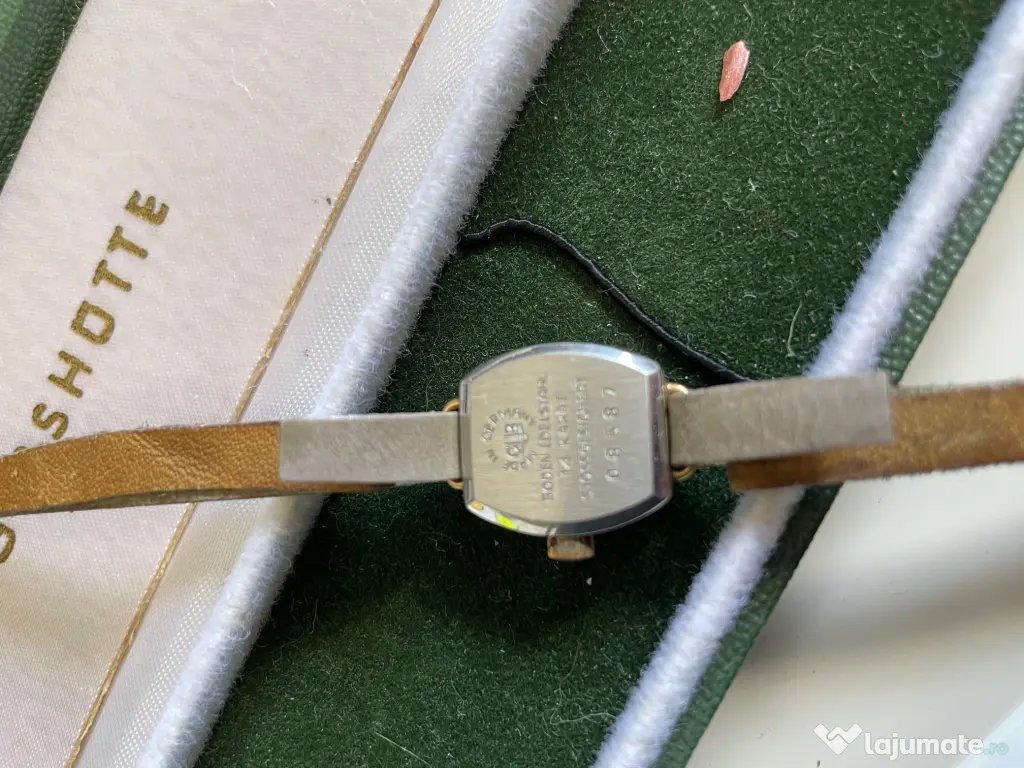 Ceas aur dama Glasshotte, Unisex Frederique Constant, Slava de masa