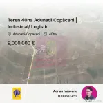 Teren 40ha Adunatii Copăceni | Industrial/ Logistic