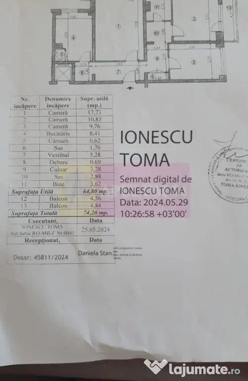 Apartament 3 camere Vergului-Morarilor la metrou