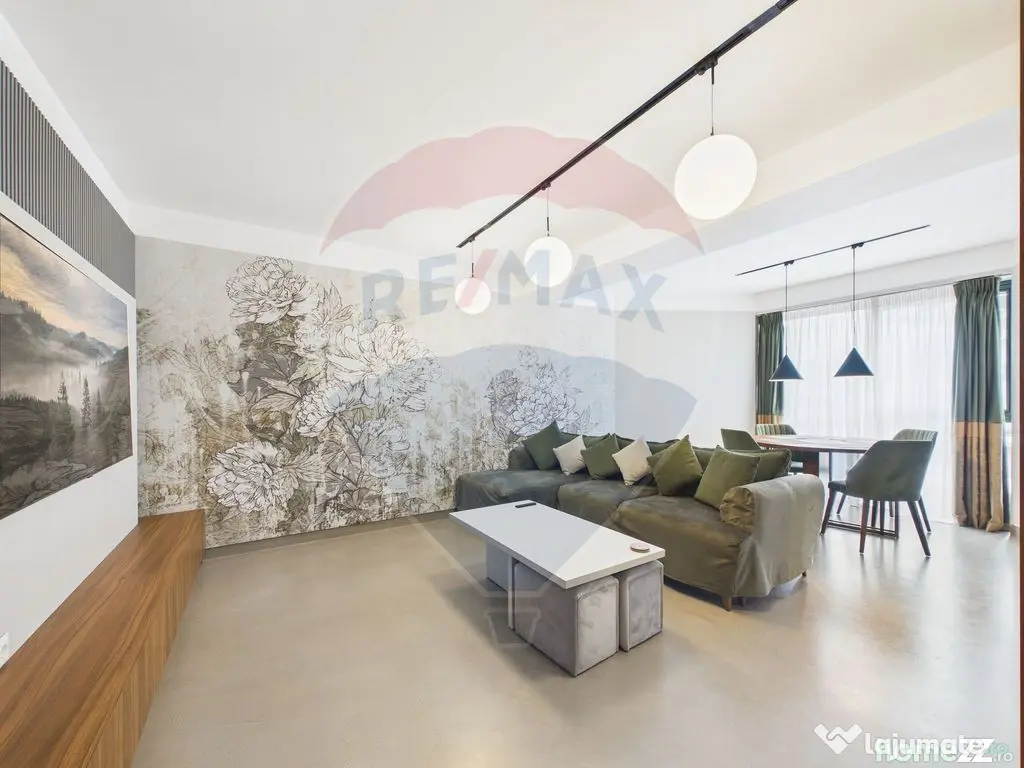 Apartament cu 3 camere ultrafinisat de inchiriat - Zona D... - Bucuresti (Bucuresti-Ilfov)