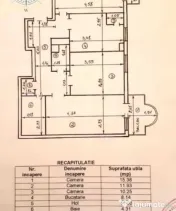 Apartament 3 camere, zona Tg Cucu, Ultracentral, 71 mp 