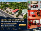 Investitie pe potential imediat: spatiu comercial, teren 500 