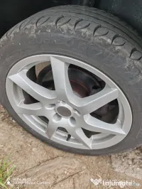 Vând jante 5x112 R17 cu anvelope noi de vara 205/50R17 