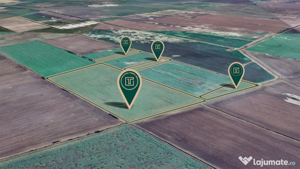Teren agricol de 11,75 ha de vânzare, la 1,5 km de Turnu, j