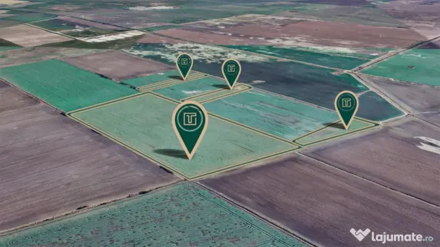 Teren agricol de 11,75 ha de vânzare, la 1,5 km de Turnu, j