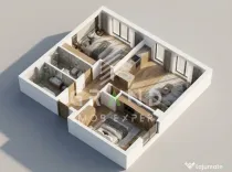 3 CAMERE | 2 BAI (64 MP+TERASĂ 15 MP) | PARCARE SUBTERANA |